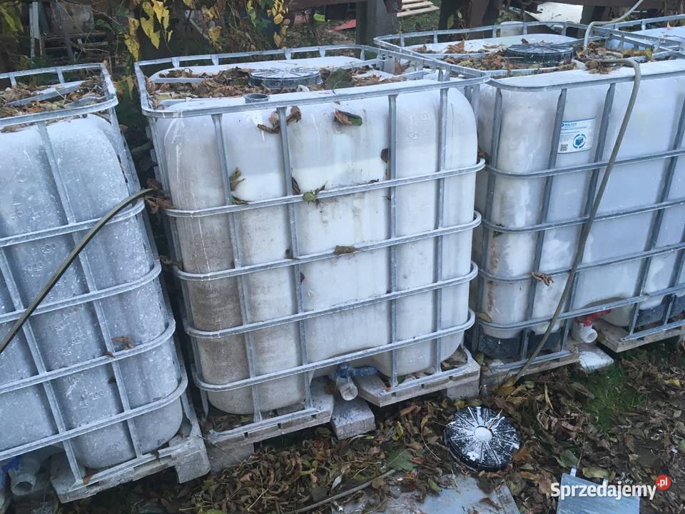 zbiorniki 1000l paliwo woda szambo Maszyny rolnicze Jędrzejów Nowy sprzedam