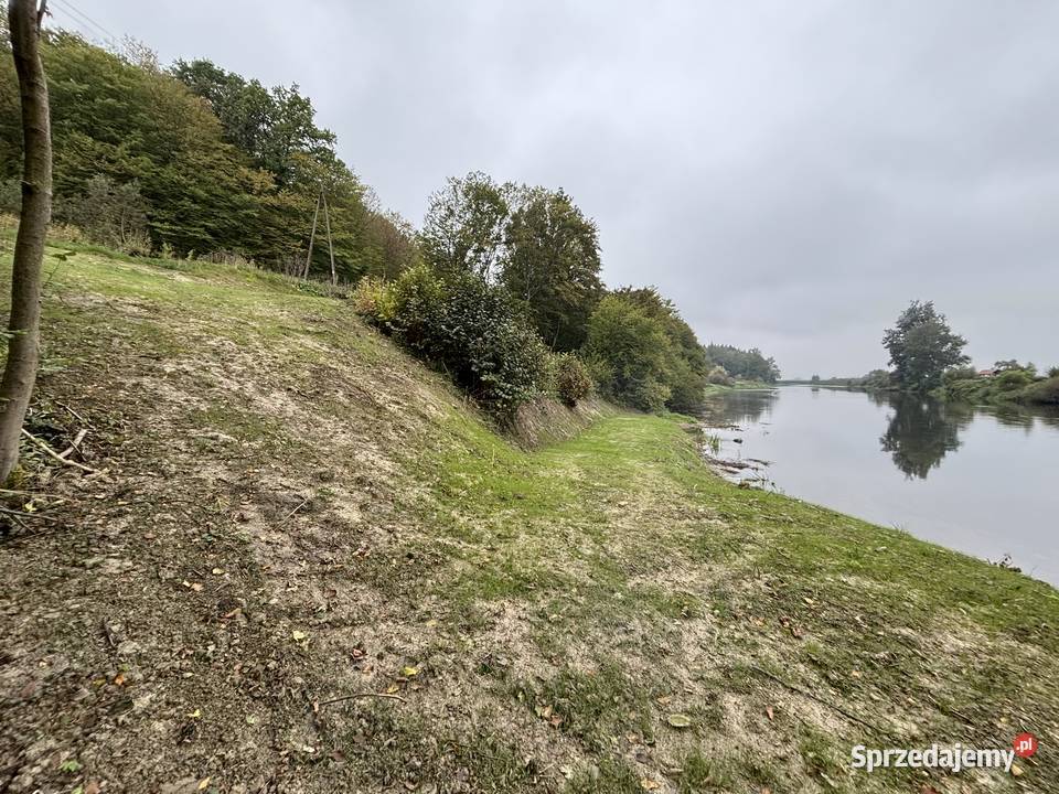 Wyjątkowa działka bezpośrednio Sanem 10 ar 35m