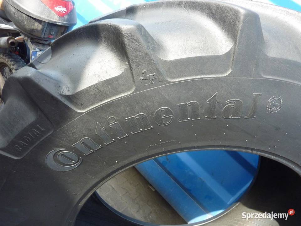 2x Opona używana rolnicza 58070R38 CONTINENTAL podlaskie Zaścianki