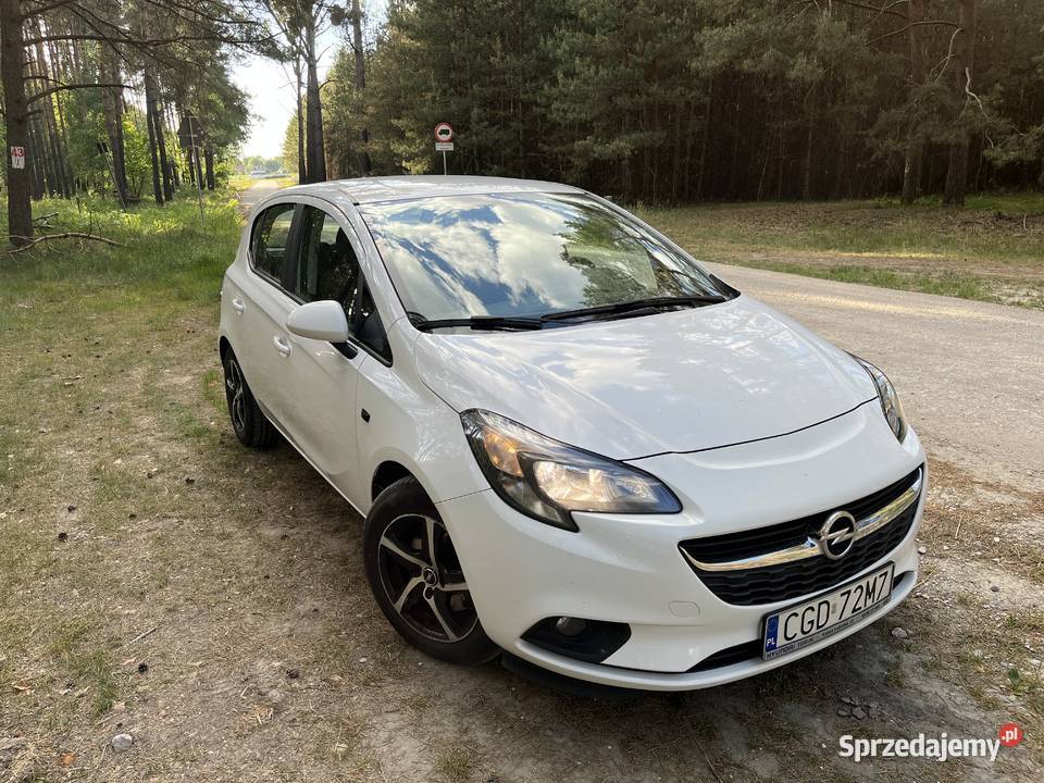Opel CorsaE EcoFlex 10 Turbo Benzyna 2016 Salon Kowalewo Pomorskie sprzedam