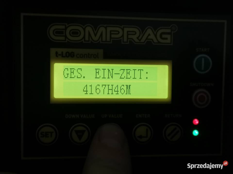 2021r 4167h 11kw Sprężarka śrubowa 1400lmin Borzęcice