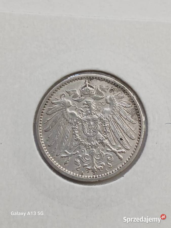 1 Marka Prusy 1914 r 1 mennica A