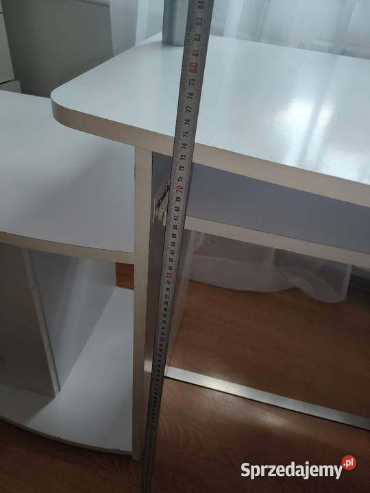Białe biurko blat roboczy 75x53 Biurka Kędzierzyn-Koźle