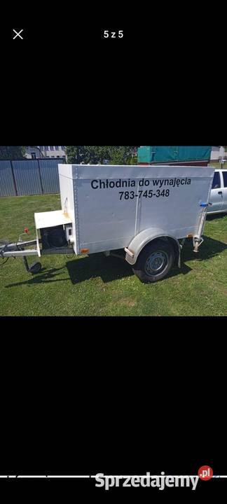 Chłodnia mobilna Rok produkcji 1999 Kielce sprzedam