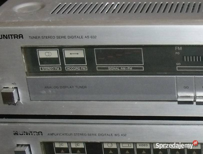 Wieża Unitra WS 432 i AS 632 śląskie Świętochłowice sprzedam