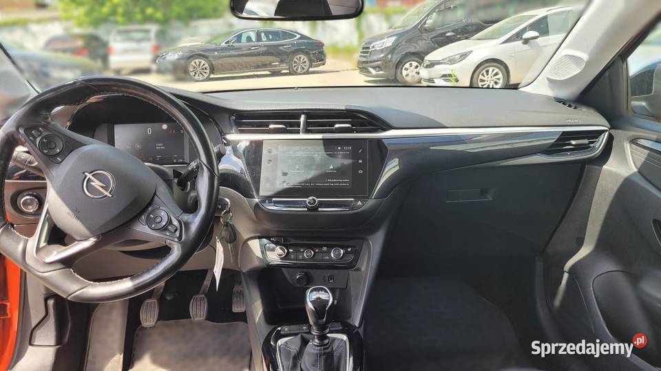 OPEL CORSA 12 Turbo Elegance 100 Kamera 180 LED wspomaganie kierownicy mazowieckie Warszawa