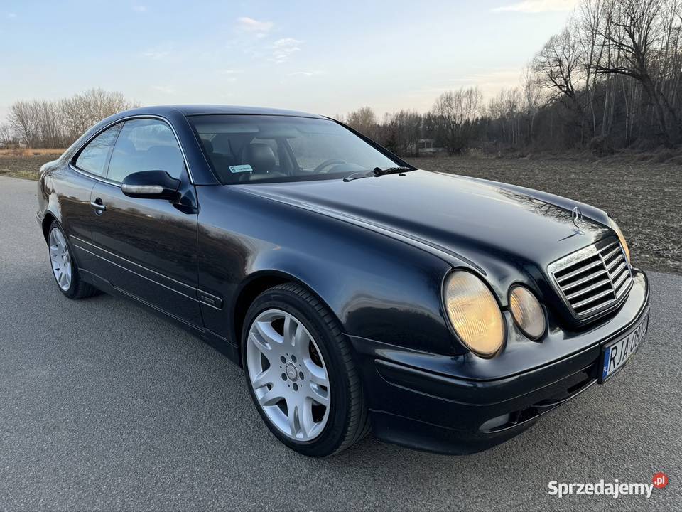 Mercedes clk w208 32 benzyna v6 163 ORYGINAŁ Sportowy / Coupe Jarosław sprzedam