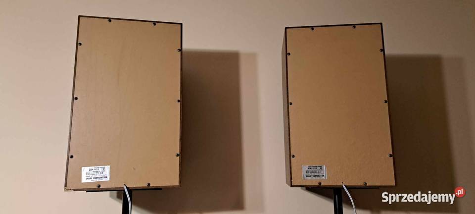 Kolumny vintage Sharp CP1122 Krotoszyn sprzedam