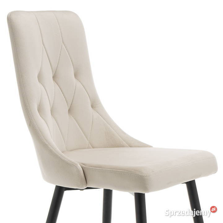 Jasnobeżowe Krzesło Caren wysyłka 24H dostawa 0 45cm Tarchały Małe