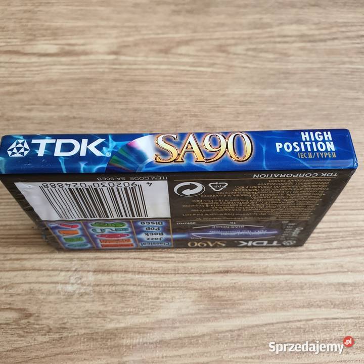 TDK SA 90 kaseta magnetofonowa lubuskie Nowa Sól