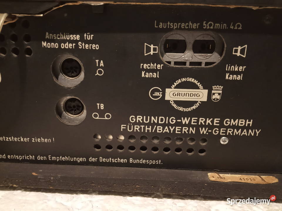 GRUNDIG RTV380 Amplitunery wielkopolskie