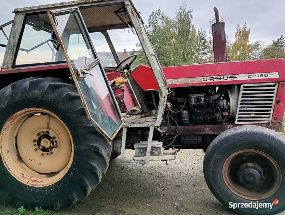 Ciągnik Ursus C385z napędem Ursus Brzeg