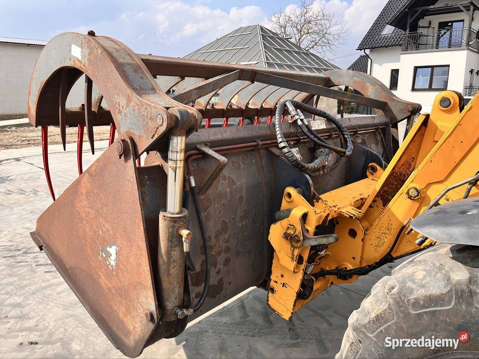 Łyżkokrokodyl JCB Volvo ładowarka teleskopowa Mała Słońca