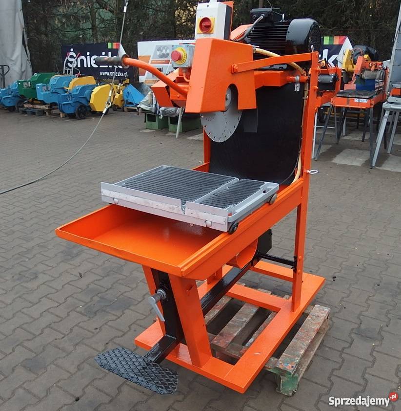 Piła przecinarka stolikowa z silnikiem Poznań