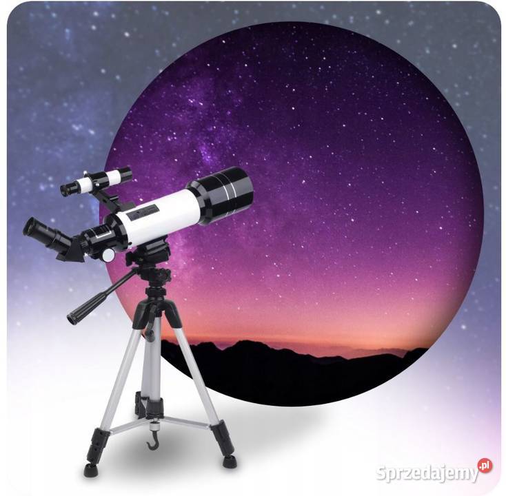 Teleskop Astrologiczny LUNETA 70mm Uchwyt n podlaskie Białystok