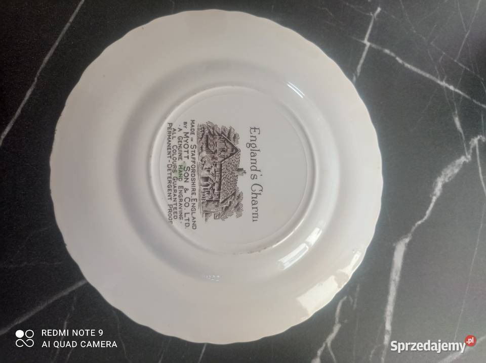 Talerz angielski Szczecin sprzedam