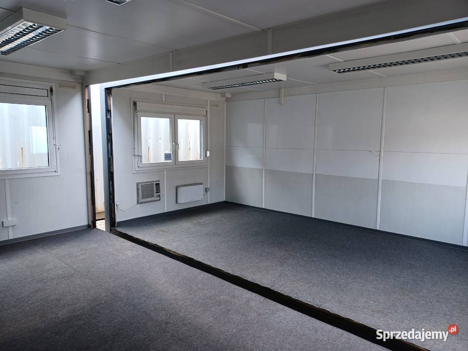 KONTENER BIUROWY PODWÓJNY DUO OPEN SPACE Z Wrocław