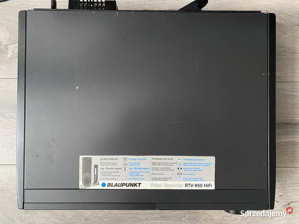 Magnetowid Blaupunkt RTV950 Oryginalny Pilot Szczecin