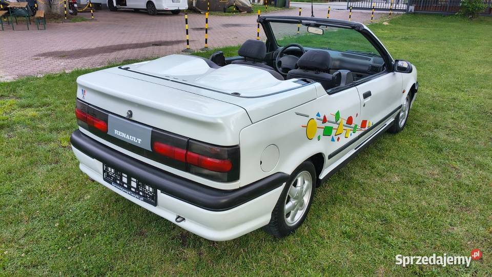 RENAULT 19 CABRIOLET 1996 Biały Metalik El dach Zgierz