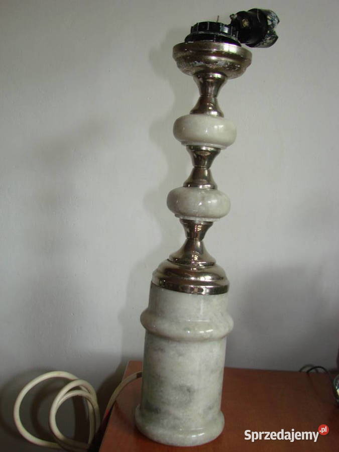 marmurowa podstawa starej lampy CCCP pomorskie Pruszcz Gdański sprzedam