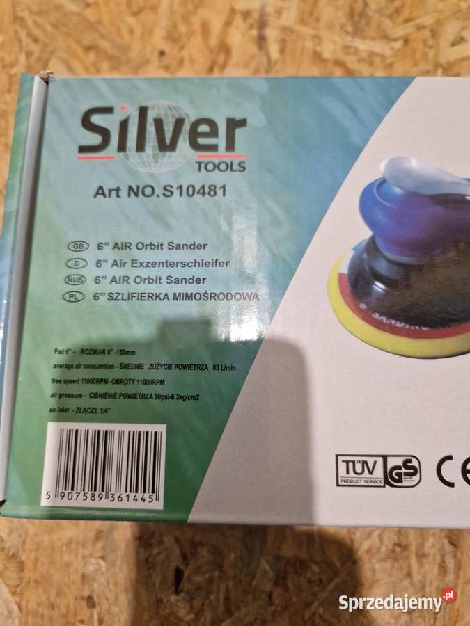 SZLIFIERKA MIMOŚRODOWA PNEUMATYCZNA 150mm SILVER sprzedam