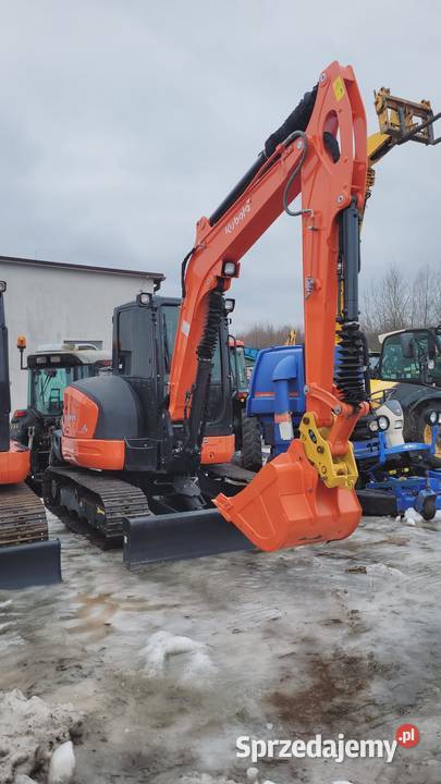 Koparka Kubota KX 1655 gąsienicowa 55 tony podkarpackie Zaklików