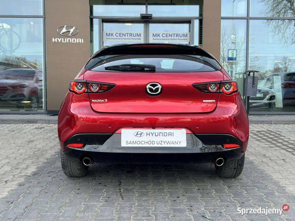 Mazda 3 3 20 SKYACTIVG Kanjo 122 6MT Mild Hybrid wspomaganie kierownicy Piotrków Trybunalski