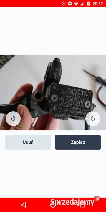 Pompa hamulcowa Rok produkcji 1998 Łódź