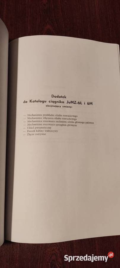 Białoruś Jumz 6m i 6ł katalog części polsku podkarpackie