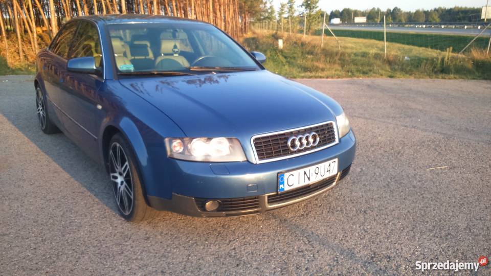 Super Audi A4 B6 30 V6 LPG Wersja USA SKÓRY FUL poduszka powietrzna Jedlińsk sprzedam