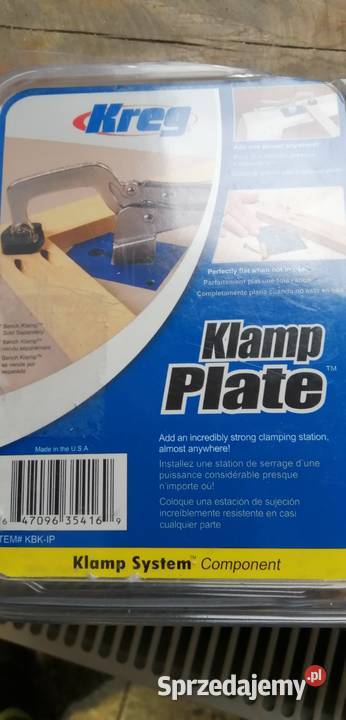 KREG KLAMP PLATE Trzebinia
