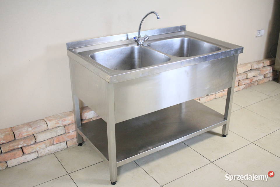 Stół gastronomiczny ze zlewem 120x70 BATERIA Pszczyna