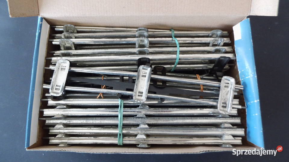 Zestaw starych torów 25 mm Modelarstwo Radzewice