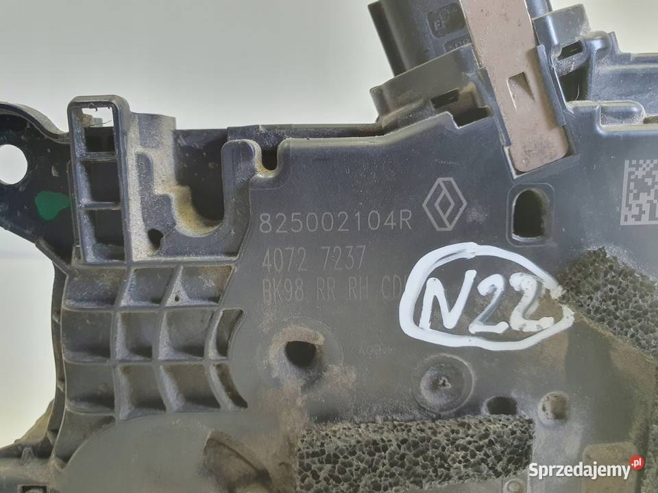 Renault Clio IV ZAMEK DRZWI prawy tył PASAŻERA lubelskie Rudka