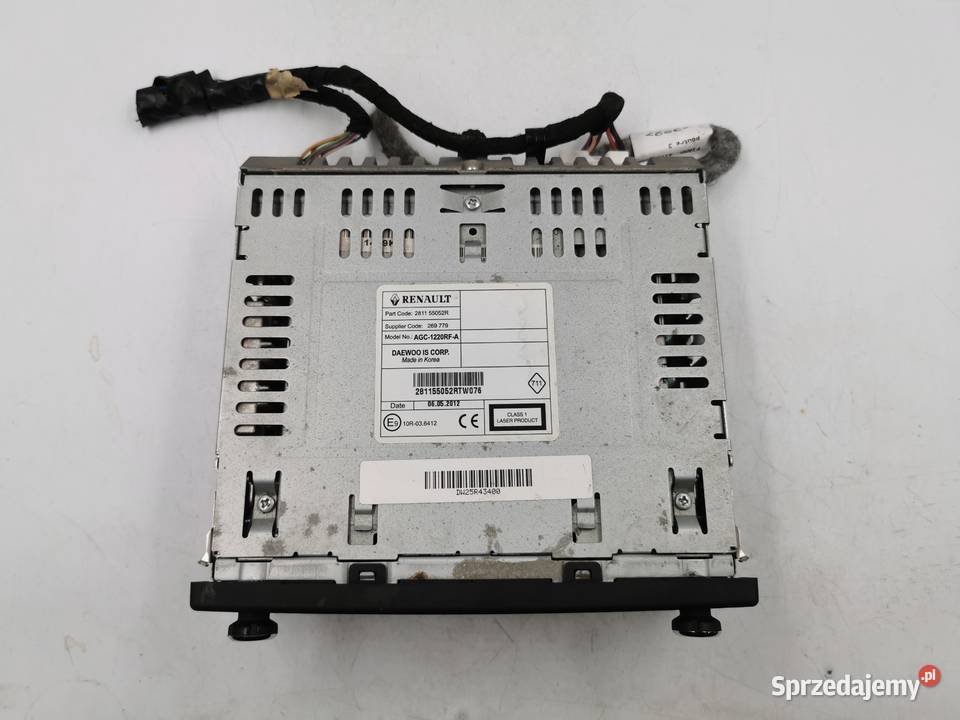 Radio CD MP3 Dacia Renault AGC1220RFA 281155052R osobowe