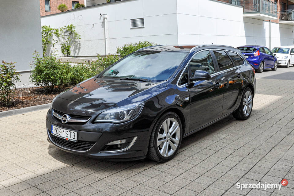 Opel Astra J 20CDTI 160 Bezwypadkowy Lift 2014 r dolnośląskie sprzedam