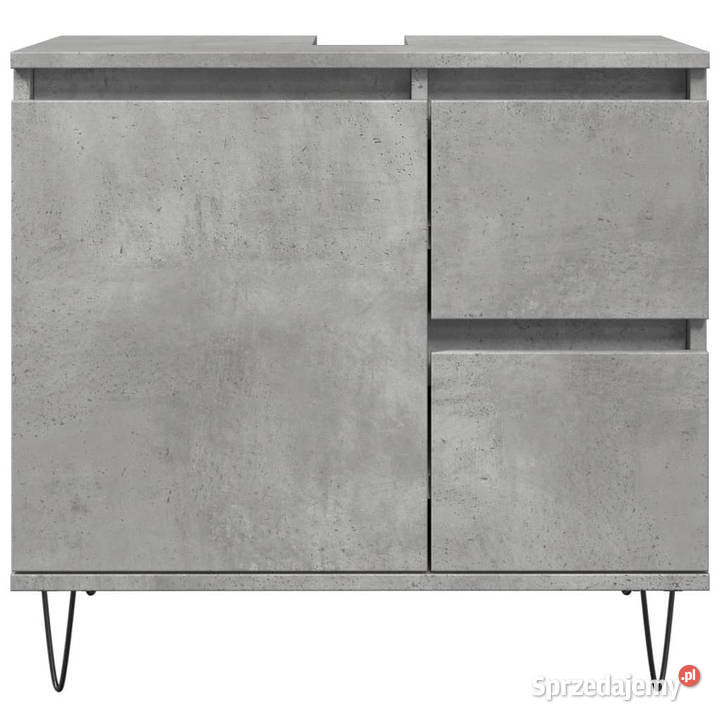 Szafka pod umywalkę szarość betonu 65x33x60 Warszawa