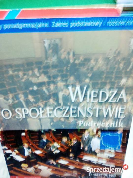 Wiedza o społeczeństwie antykwariat szkolny Warszawa