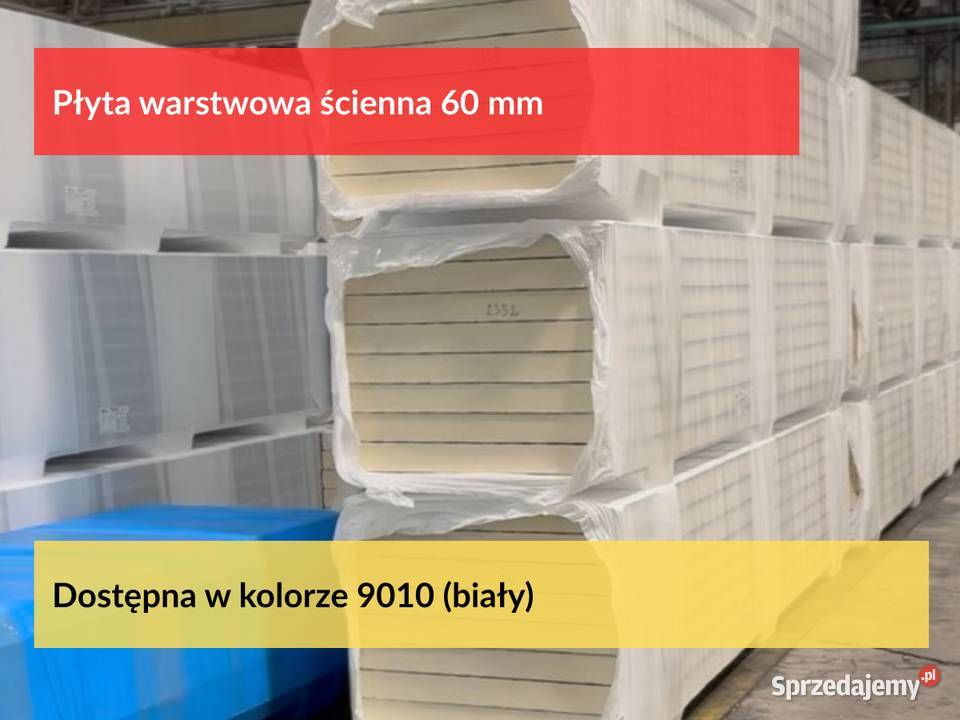 Płyta warstwowa na ścianę 60mm Płyta obornicka w Puszczykowo
