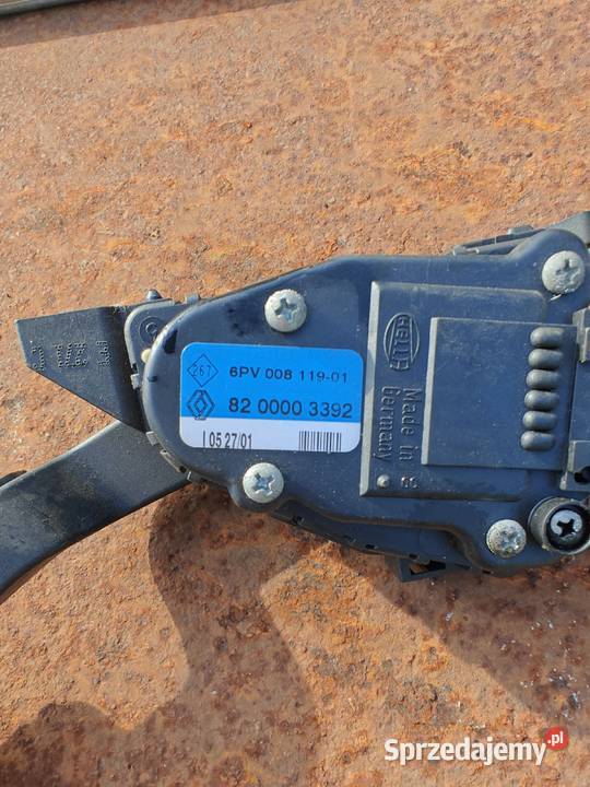 Pedał gazu Reno laguna 2 82 0000 3392 Łagów