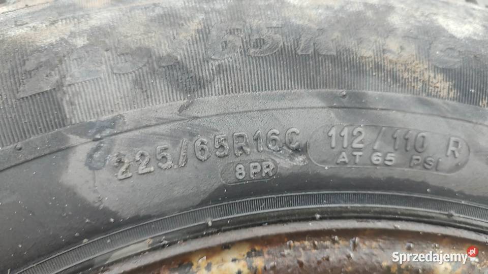 Koło felga opona Renault Master II 22565 16 Książ Wielkopolski sprzedam