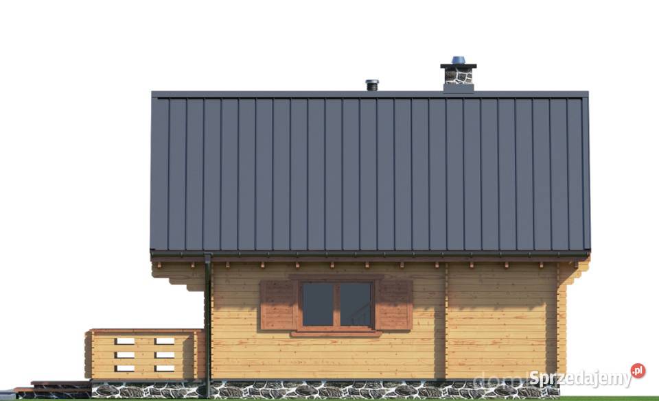 Domy drewniane z bali ceny Alicja 7x5 Warszawa