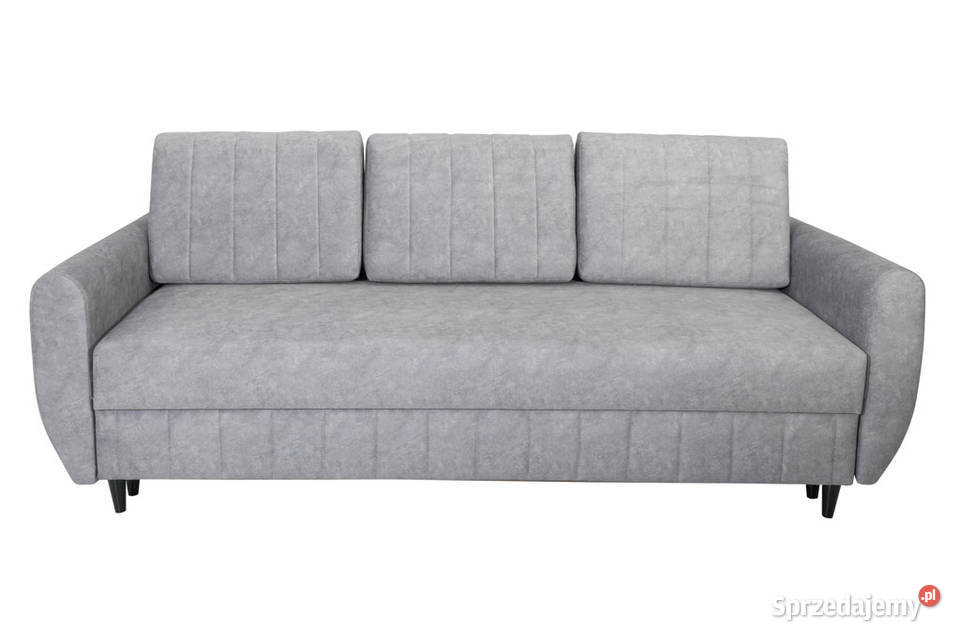 Kanapa Tapicerowana Jasnoszara Jadzia sprzedam