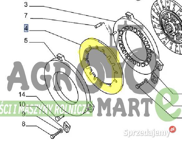47519083 25174661 SPRĘŻYNA TALERZOWA CNH dolnośląskie Wichrów