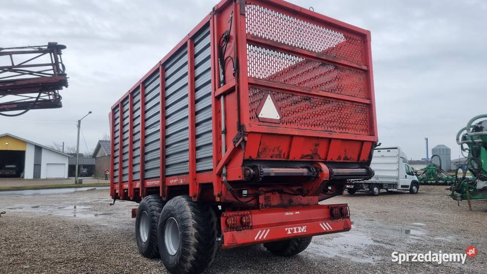 Przyczepa technologiczna do kukurydzy TIM 40m3 nieuszkodzony sprzedam