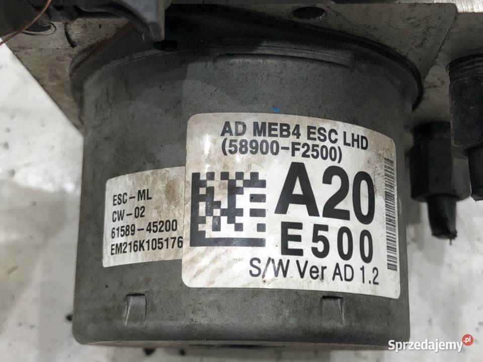 POMPA ABS HYUNDAI ELANTRA VI 58900F2500 16 128 sprzedam