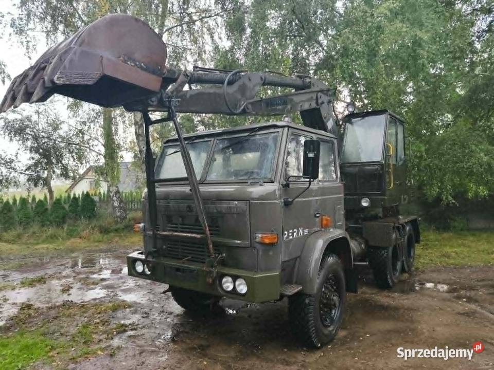 Star 266 koparka z Wojska Kartuzy