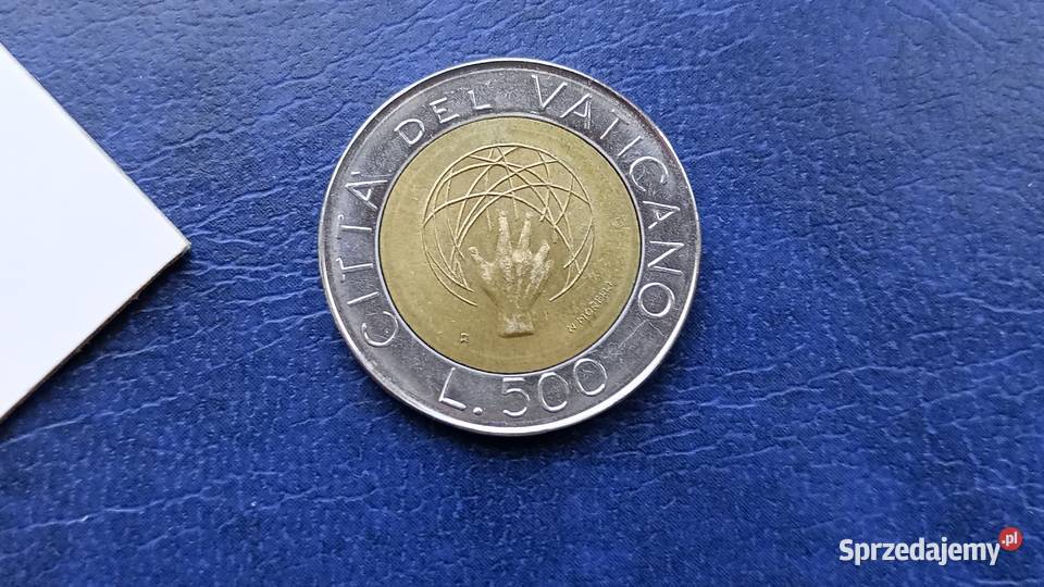 Stare monety 500 lir 1983 Watykan Kolekcje Lesko