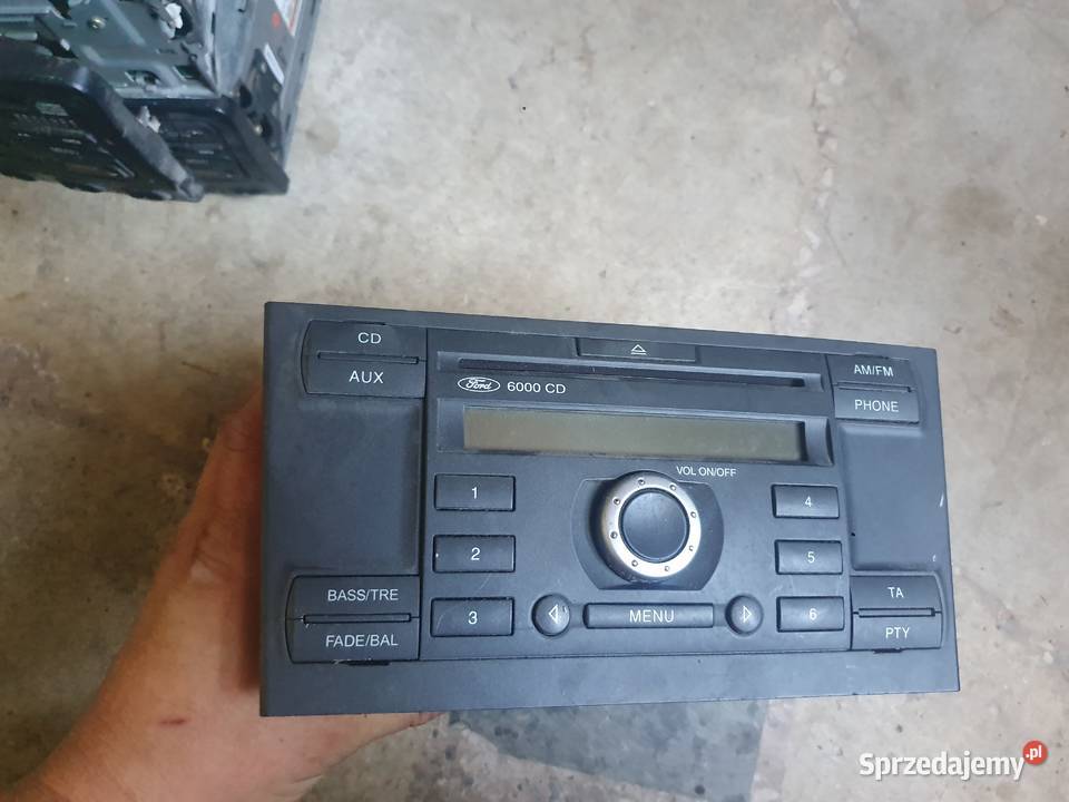 Radio fabryczne Ford 6000 cd 6000cd Focus c Kraków