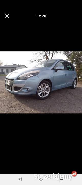 Renault Scenic wielkopolskie Budzisław Kościelny